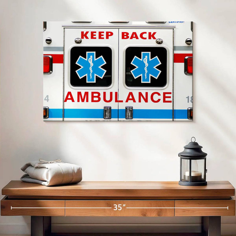 Mehar Ambulance Distance Warning Sign