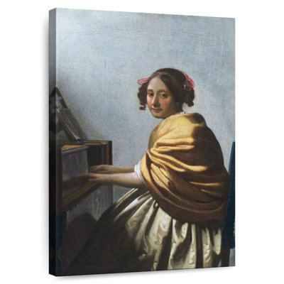 Une jeune femme assise aux Vierges 1670-1672