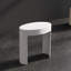 Freestanding Shower Seat Solid Surface Shower Stool