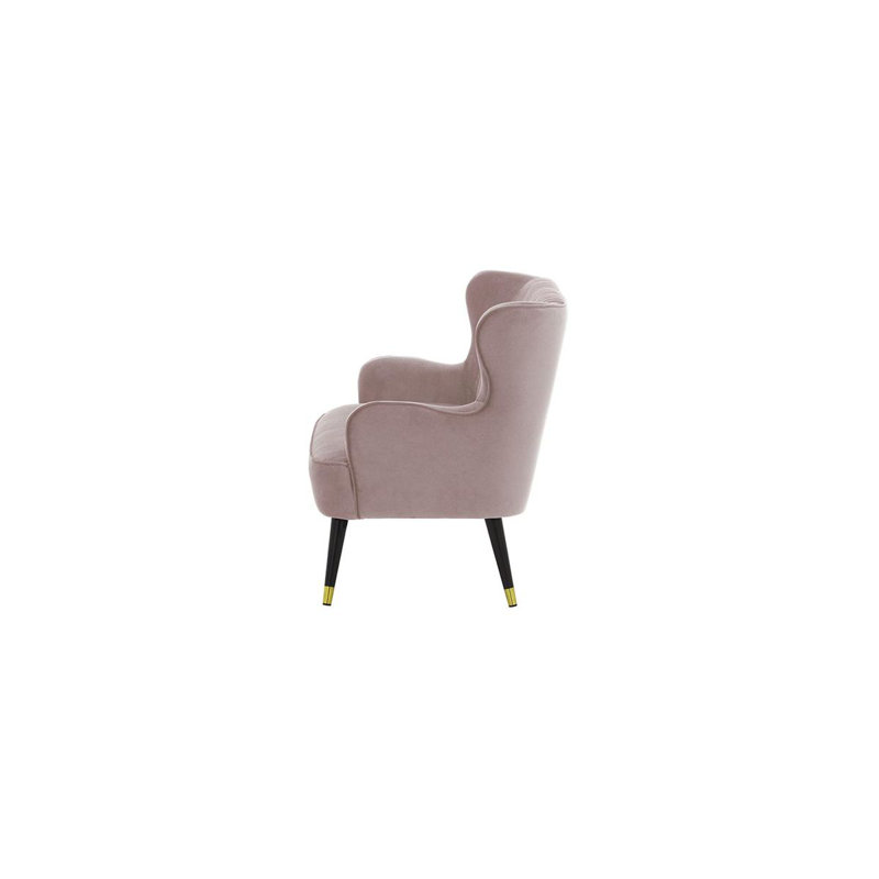 Airiel 2 Seater Velvet Sofa, Purple