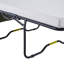 Canapé-lit moderne deux places avec matelas pliable, table d'appoint pliable, poche de rangement latérale et deux ports USB, idéal pour le salon, la chambre à coucher, un appartement ou un petit espace.-161933080