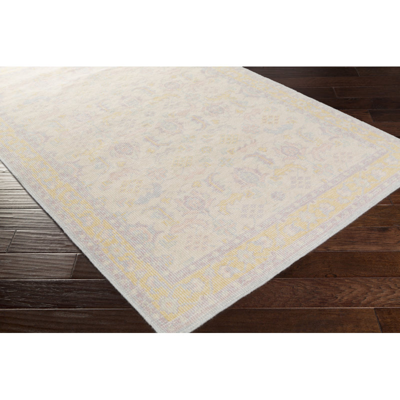 Elsea Wool Oriental Indoor Rug, Rectangle 5'6" x 8'6"