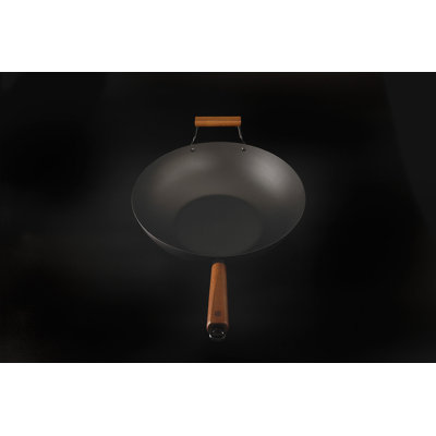Wok en acier carbonisé JIA (36 cm)