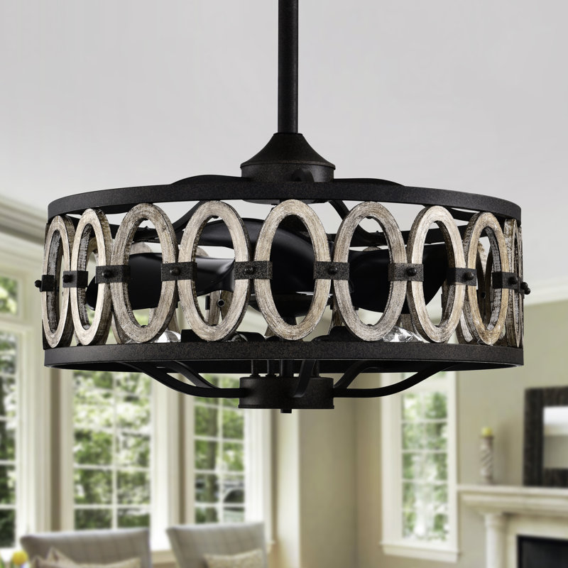 Seawright 24'' Ceiling Fan with Light Kit