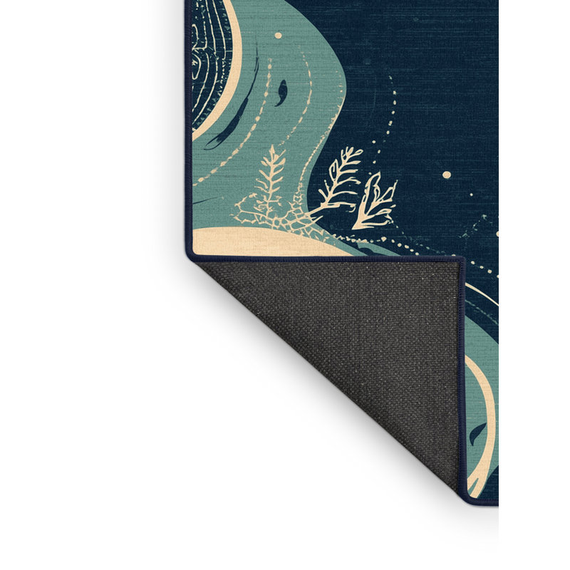 Tapis de couleur unie doux et moelleux de couleur unie Grasmere, 7 x 9