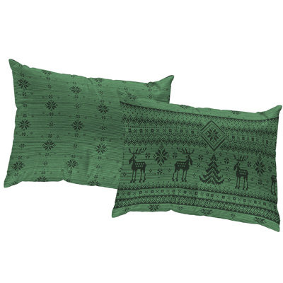 Larissa Abstract Rectangular Cushion Cover