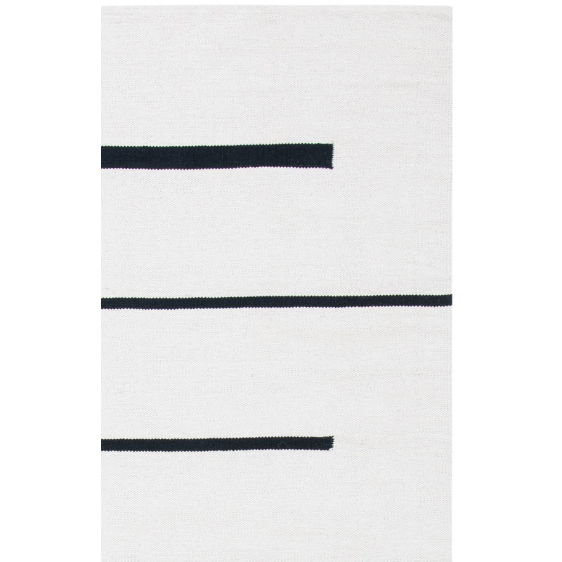 Mana Cotton Striped Indoor Rug, Square 6'
