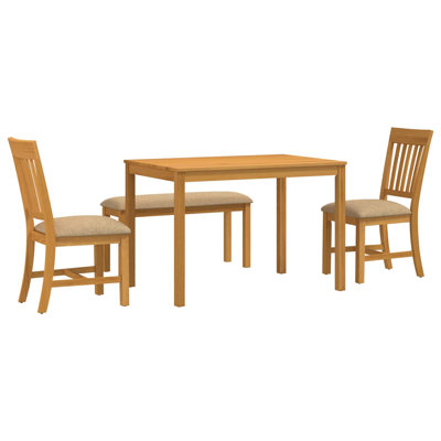 Oak Solid Wood Dining Set