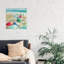 Reproduction d’art « Umbrella Beach I » par Carol Robinson-49714430-49714431