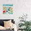 Reproduction d’art « Umbrella Beach I » par Carol Robinson-49714430-49714447