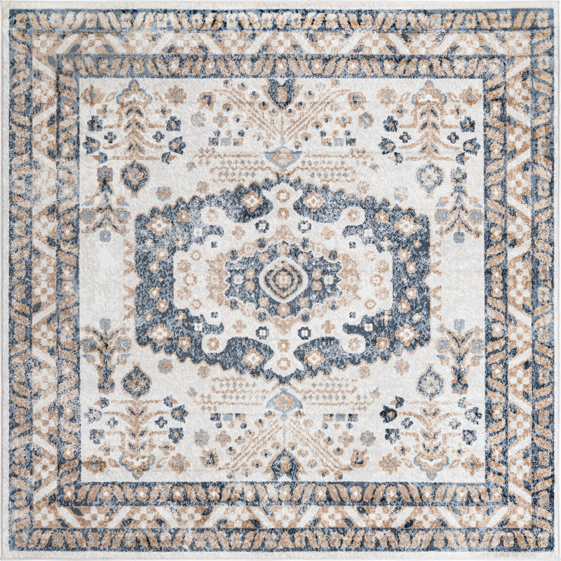 Bracamonte Oriental Indoor Rug, Square 5'4"