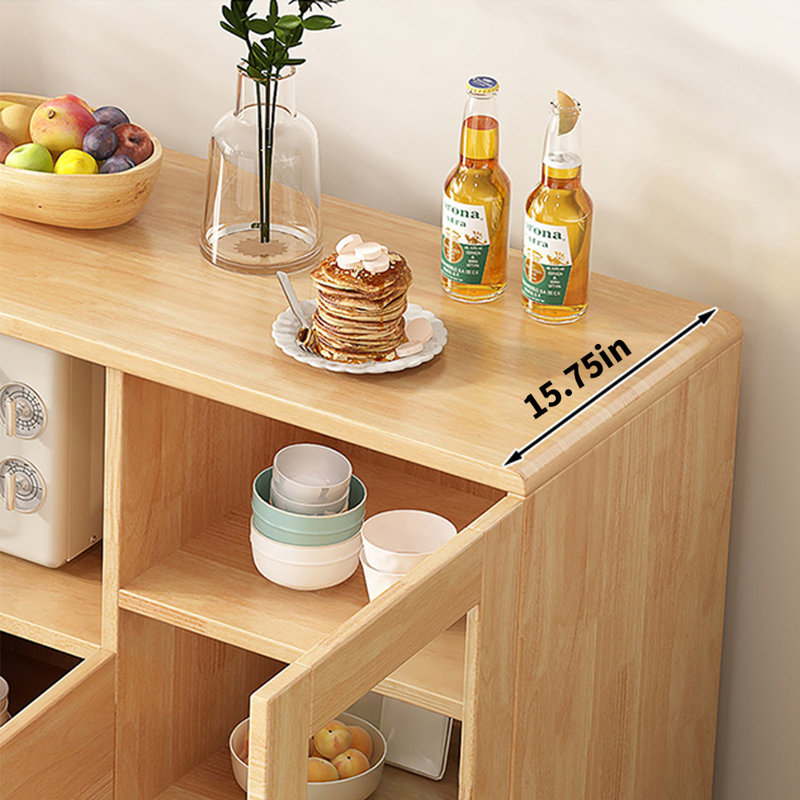 Nouvelle vitrine à micro-ondes de style chinois, Naturel