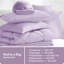 Ensemble d'édredon 7 pièces en microfibre, lit toutes saisons dans un sac - mauve clair, grand-2105057069-2147119824