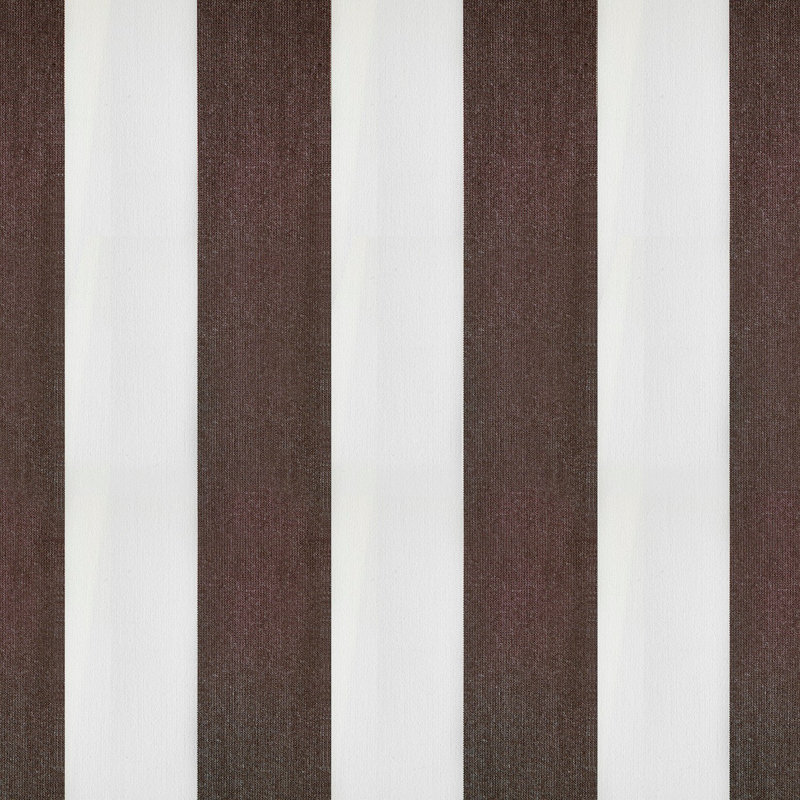 Tissu rayé pour l'extérieur, Espresso