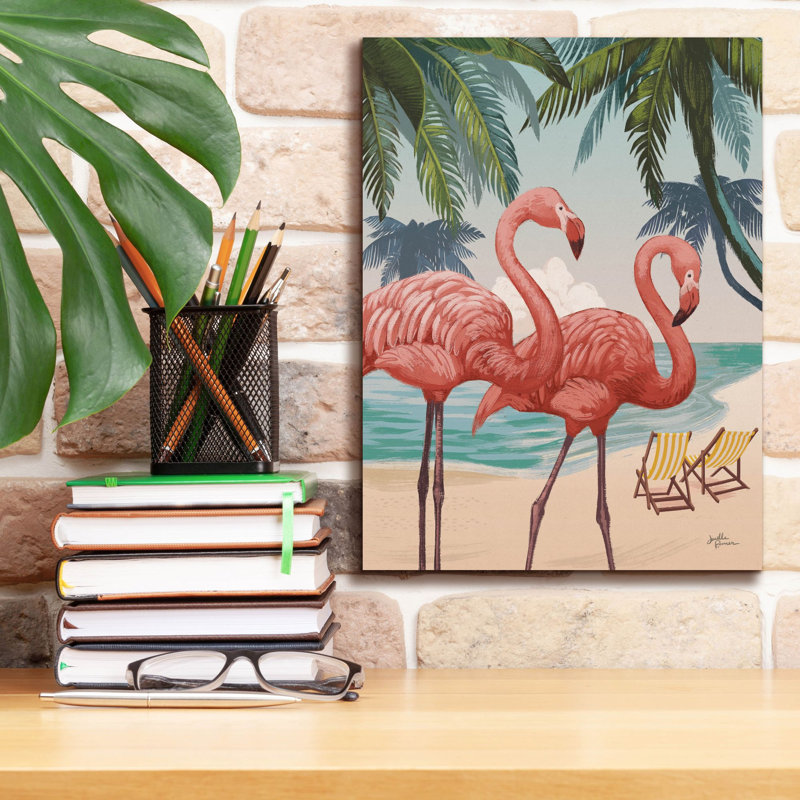 Art mural sur toile Bay Welcome Home ™ par Janelle Penner, H 16 po x l 12 po x P 0,75 po