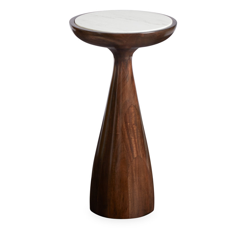 Table à boissons en acajou / Volaka