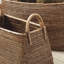 Handmade Seagrass Basket With Handles - Set of 2