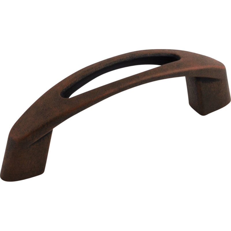 Verona Bar Pull, Brushed Satin Nickel, 3" Center to Center