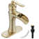 Single-Hole Single-handle Bathroom Faucet with Drain Assembly