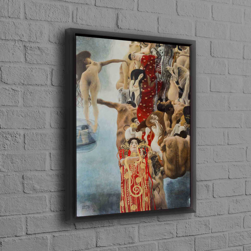 Print on Canvas, Framed Print without Mat, 60 cm H x 90 cm W, Black