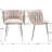 Uresti 17.75'' H Tufted Upholstered Metal Armchair-477132649-477352547