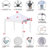 Amber-Lee 96'' W x 180'' D Steel Pop-Up Canopy-89060226-89060228