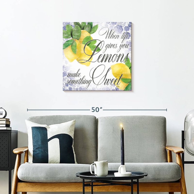 Citrons d'été Tergel II, H 24 po x l 24 po