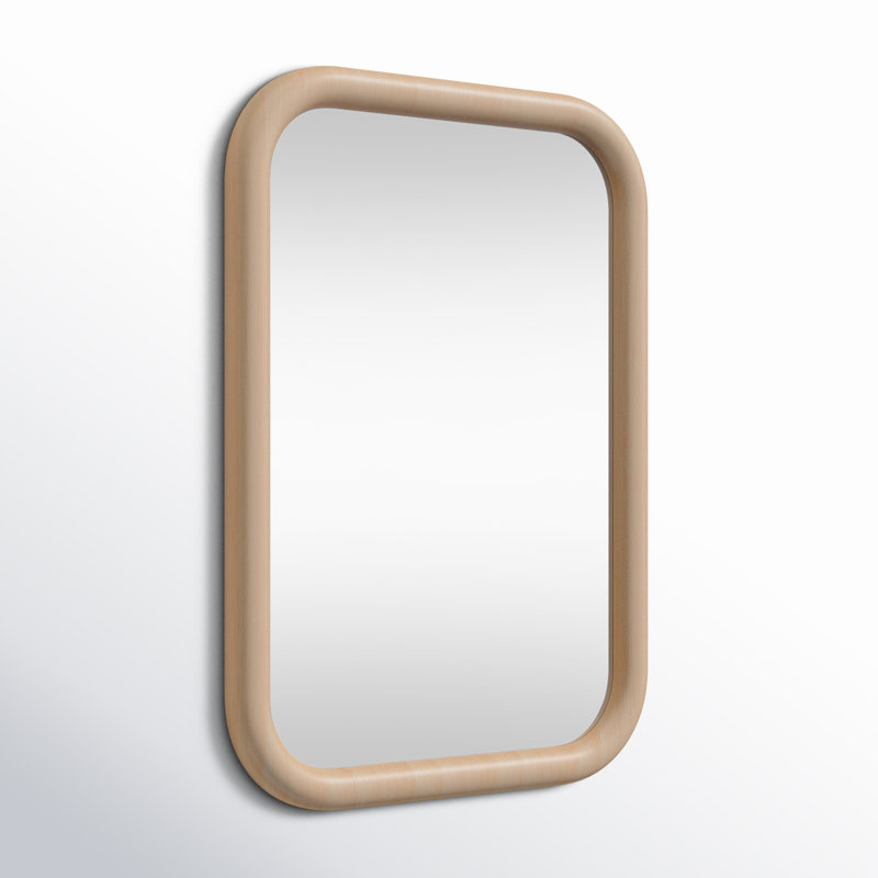 Brixten Rectangle Mirror, Natural, 39.5" x 27.75"