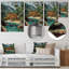 «Blue Green Tropical Paradise Hotel», reproduction d'art mural-1809628589-1809628590