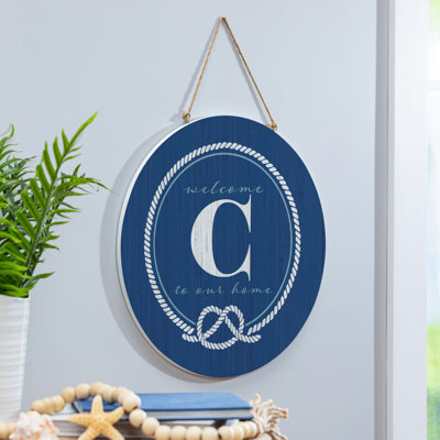 Monogramme de porte côtière 18 "C