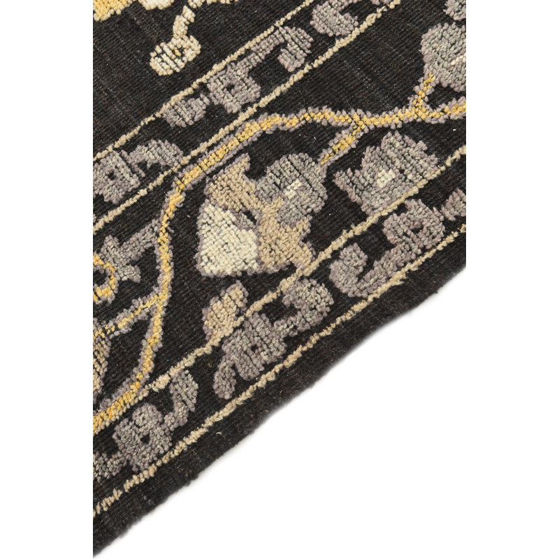 Tapis noir Murry