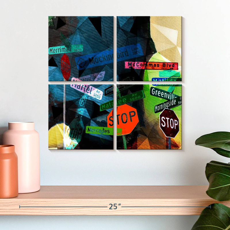 Mehar Signs of Dallas, H 18 po x l 18 po
