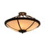 4 - Light Semi Flush Mount