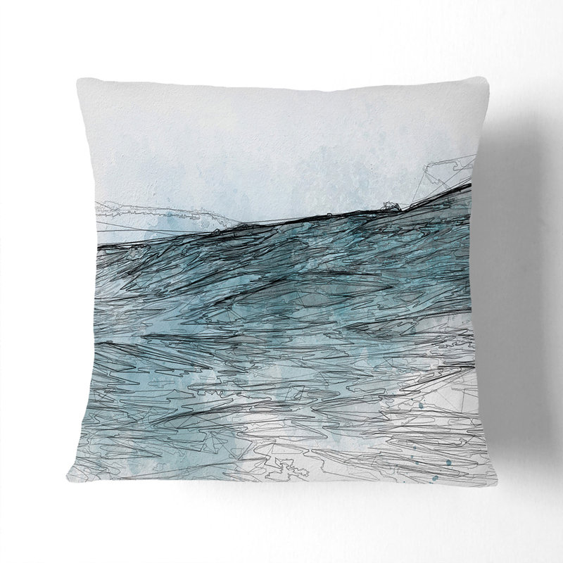 Square Throw Cushion, 55cm H x 55c m W x 20cm D