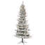 Kiana Flocked Pine Artificial Christmas Tree-872549111
