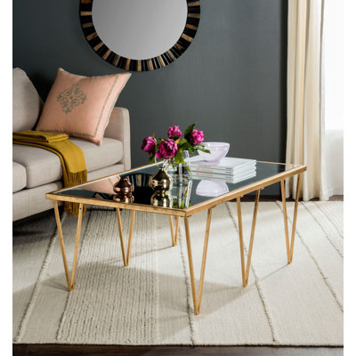 Oxendine Glass Top Coffee Table