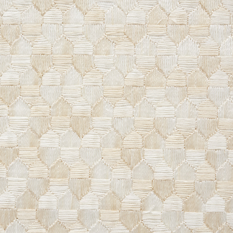 Tissu de broderie Ivins, Ivoire