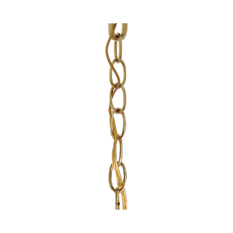 Chaîne 3 'feuille d'or contemporaine