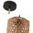 Temara 1-Light Rattan Plaited Pendant Chandeliers-1046183625