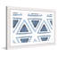 Triangle Inset - Single Picture Frame Print-291188455