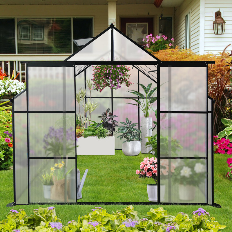 8' W x 6' D Greenhouse