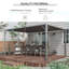 2.13m x 3.9m x 2.95m Pergola