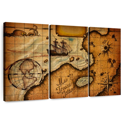 Aliaz Treasure Island Map