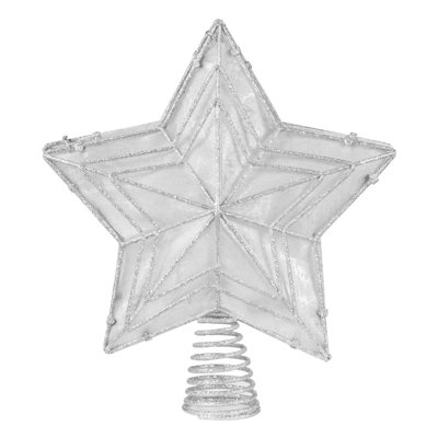 12 " Lighted Shell / Capiz Tree Topper