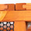 Cabine pour chat détachable avec toit imperméable et 3 plateformes de saut - Plateforme de divertissement pour chenil orange