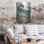 Art mural luxueux «Marsh Heron» par Stellar Design Studio