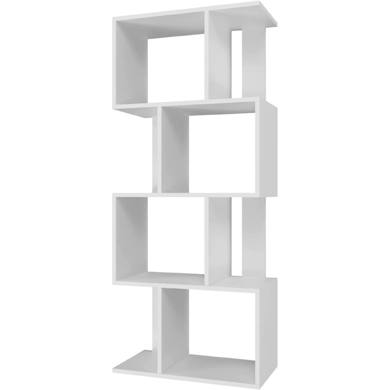 Laiklynn 140cm H x 60cm W Geometric Bookcase