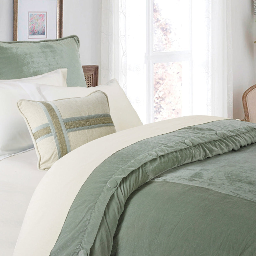 Arlington Velvet Duvet Cover Set, King Duvet Cover