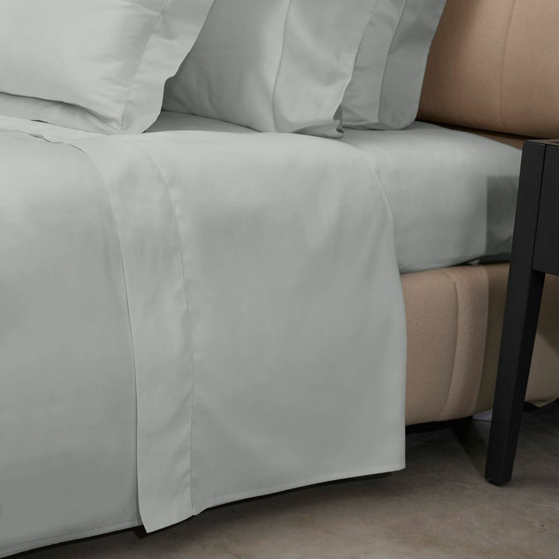 Gemma Flat Sheet, Queen Flat Sheet, Silver Moon