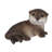 Otter Laying Back Statue